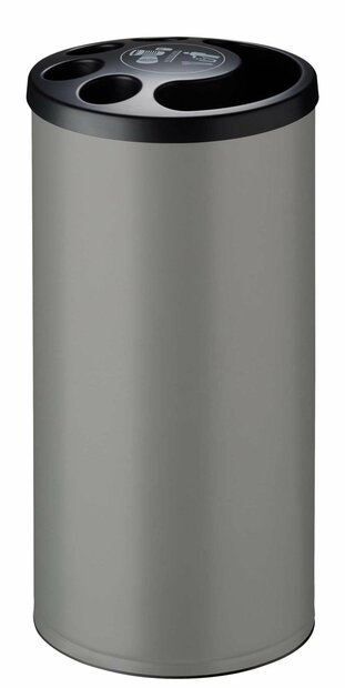 Rossignol Multigob Bekerinzamelaar 800 Bekers + Afvalbak 25L Lichtgrijs