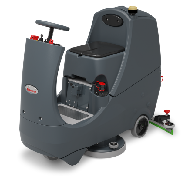 Numatic CRG8072G schrob-zuigmachine geltec batterij graphite