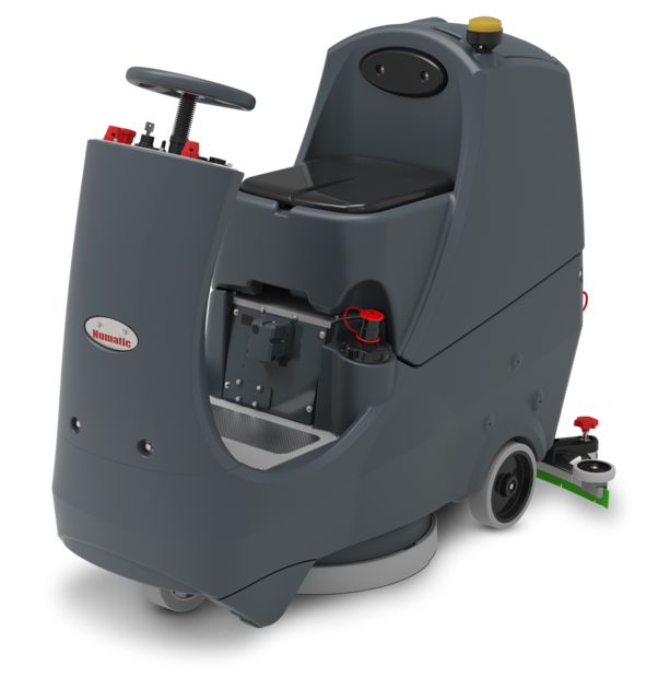 Numatic CRG8055G 100T schrob-zuigmachine geltec batterij graphite