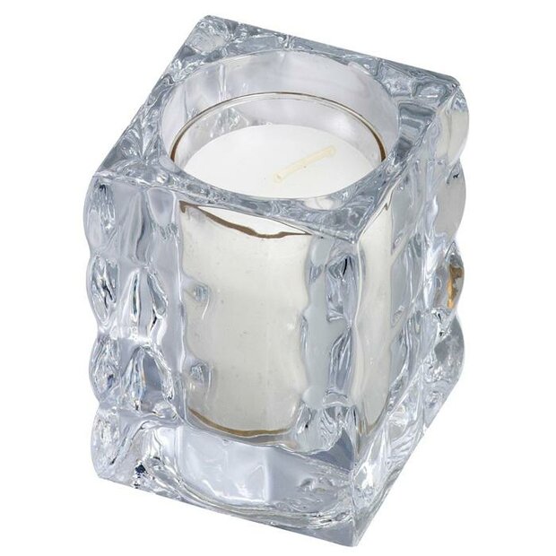Bolsius ReLight Glashouder Cube (8 stuks)