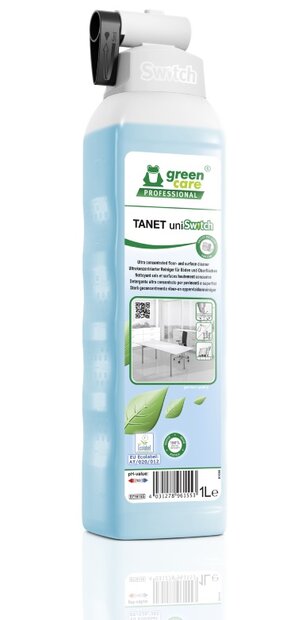 Green Care Tanet uniSwitch Vloer- en Interieurreiniger - 1 Liter met Doseerdop