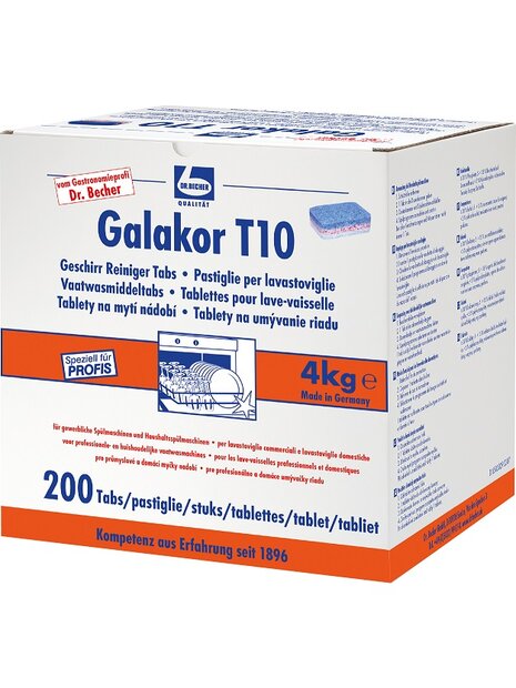 Becher Galakor T10 servies. Tabs 200st