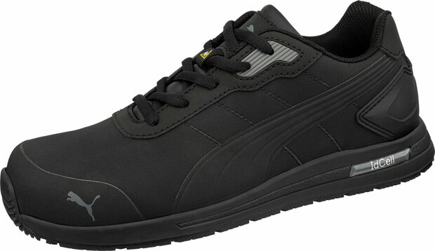 Puma Safety BOUNCE BLK LOW S3S ESD FO HRO SR Veiligheidsschoen Zwart Veiligheidsneus