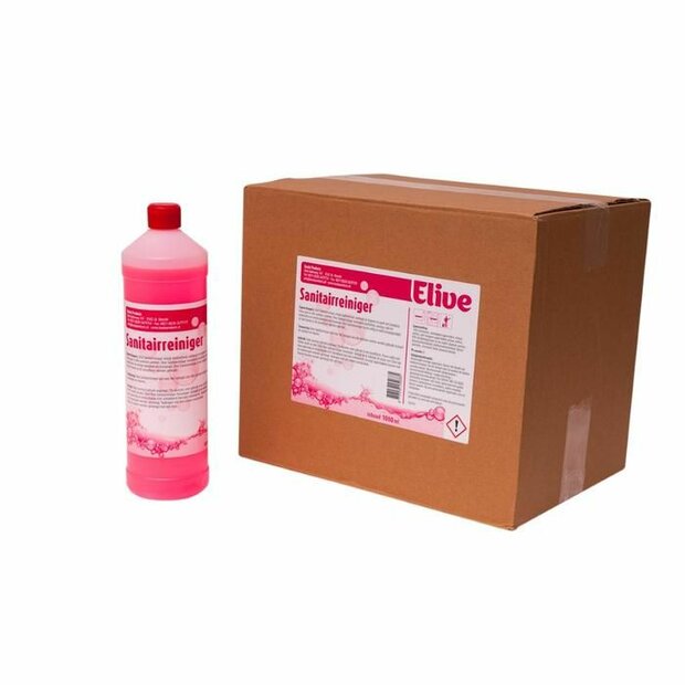 Elive Products Professionele Sanitairreiniger - 6x1L - Tegen Kalkaanslag