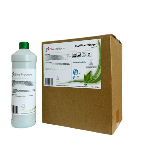 ELIVE ECO Vloerreiniger - 6x1L - Professionele Vloerreiniging