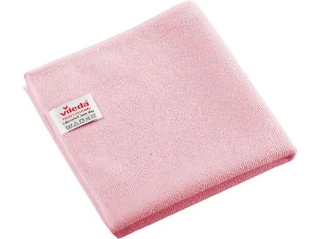 Vileda r-MicroTuff Swift Max Microvezeldoek Rood - 5 stuks