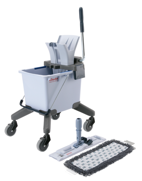 Vileda UltraSpeed Starterkit Bucket on Wheels 15L - Compleet Dweilsysteem