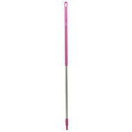 Vikan 29371 Ergonomische Aluminium Steel - Roze - 1510 mm - &Oslash;31 mm