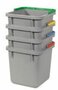 Numatic Grijze emmer 6 liter met rode hendel t.b.v. MM, SM &amp; EM