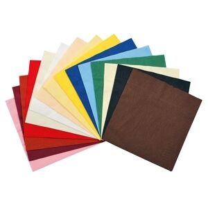Servetten 40x40cm 2 laags, 4 vouw