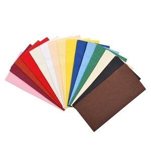 Servetten 40x40cm 2 laags, 8 vouw (boekvouw)