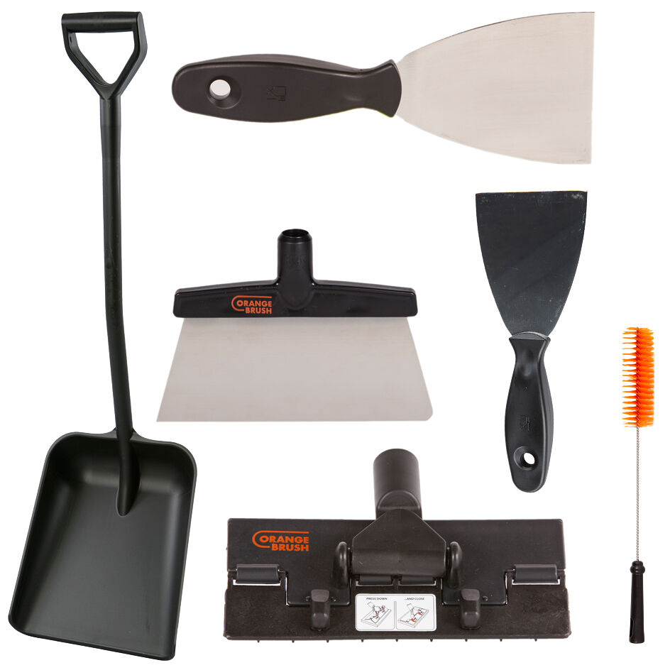 Orange Brush schraper & overige