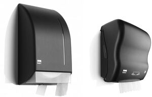 Black Satino zwarte dispenser