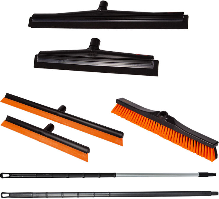 Orange Brush Vegers, trekkers en stelen