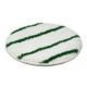 Bonnet Pad Tapijtpad wit/groen,