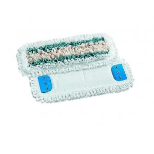 TTS Vlakmop microvezel/katoen met flappen 3 rings, 2 st.