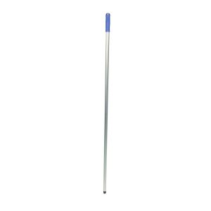 Aluminium steel diam. 23,5mm met schroefdraad 145cm blauw