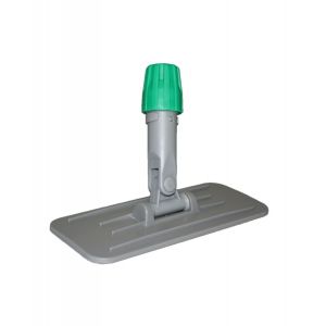Scrubber handpadhouder met steelverbinding 23,5x10cm, grijs