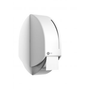 toiletroldispenser voor 2 systeemrollen met dop