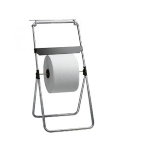 Satino maxi poetsroldispenser vloerstandaard alum.