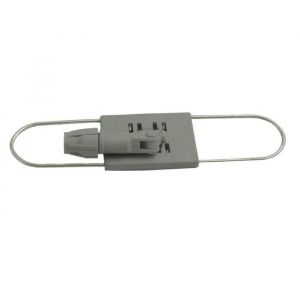 Zwabberhouder, 40cm, kunststof, grijs, met steelverbinding