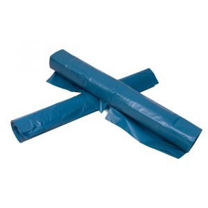 Afvalzakken LDPE 90x110cm, T70 Blauw, ds. 20x10rol