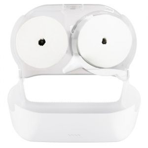Edge Twin Coreless dispenser, Wit
