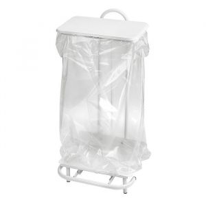 Verrijdbare afvalzakhouder