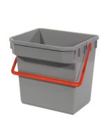 Numatic Grijze emmer 15 liter met rode hendel