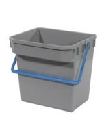 Numatic Grijze emmer 15 liter met blauwe hendel