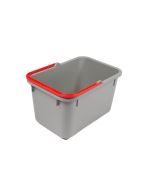 Numatic Grijze emmer 17 liter met rode hendel