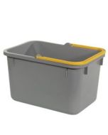 Numatic Grijze emmer 17 liter met gele hendel