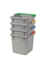Numatic Grijze emmer 6 liter met gele hendel