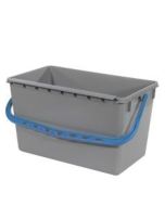 Numatic Grijze emmer 22 liter met blauwe hendel