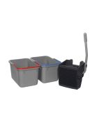 Numatic SRK 16 mopkit pers en 2x17 liter emmer t.b.v. EM3-EM5 werkwagens