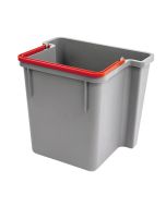 Numatic Grijze Emmer 15 Liter achter met rode hendel t.b.v. MM 3/4