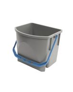 Numatic Grijze Emmer 17 Liter voor met blauwe hendel t.b.v. MM 3/4