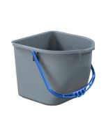 Ivo Giotto 15 lt emmer Grijs met Blauwe hendel