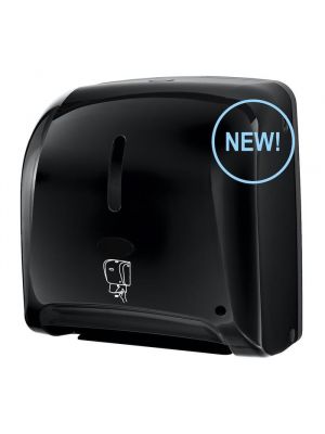Pull'n dry mini handdoekrol dispenser zwart