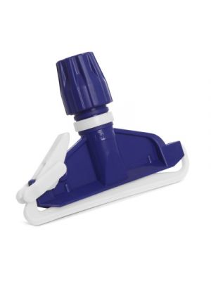 Kunststof mopklem 18 cm Blauw