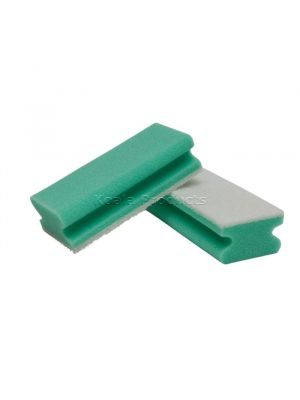 Schuurspons met handgreep Groen