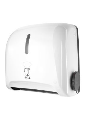 Tear'n dry Mini handdoekrol dispenser wit