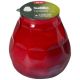 Bolsius terraskaarsen Twilight  Rood  ds. 12 stuks