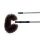 Raagbol paardenhaar + telescoopsteel 80-150cm