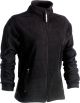 Deva fleece jas dames Zwart