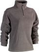 Aurora fleece sweater dames Grijs