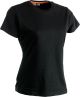 Epona T-shirt korte mouwen dames Zwart