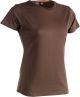 Epona T-shirt korte mouwen dames Bruin