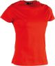 Epona T-shirt korte mouwen dames Rood