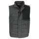 Diomedes bodywarmer Antraciet/Zwart